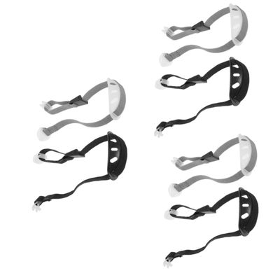 Yardwe 6pcs Hardhat Strap Helmet Accessory Chin Strap Replacement Black Comfortable Reliable for Workers