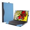 Forubar Laptop Case Cover for Lenovo ThinkPad E16 Gen 1 2023 16 inch [Do Check Model] Notebook Sleeve Computer Bag Protective PU Leather Shell with Pen Holder Accessories (Light Blue) view 1