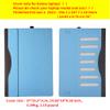 Forubar Laptop Case Cover for Lenovo ThinkPad E16 Gen 1 2023 16 inch [Do Check Model] Notebook Sleeve Computer Bag Protective PU Leather Shell with Pen Holder Accessories (Light Blue) view 4