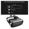 VR Glasses VR Glasses 5.5 "2K Display IMAX 3D Glasses WiFi VR Virtual Reality 3D Glasses (Color : 2K Black) view 4