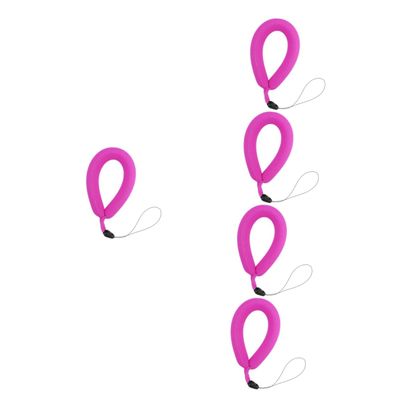 5pcs Professional Camera Float Wrist Strap Multi-function Neoprene Belt for Outdoor Use for Swimming Diving Fishing and Water Sports Bright Color for Easy Spotting