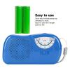 Radio, Professional High Sensitivity Radio with Built in Speaker, Telescopic Antenna, Portable Design for Outdoor, Travel, Home (Blue) view 2