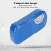 Radio, Professional High Sensitivity Radio with Built in Speaker, Telescopic Antenna, Portable Design for Outdoor, Travel, Home (Blue) view 3