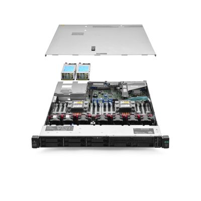 HPE ProLiant DL360 G10 Server 2X Gold 5118 2.30Ghz 24-Core 64GB RAM 8x1.8TB File (Renewed)