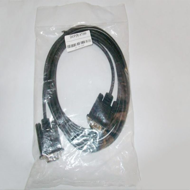 DOP(B)-S7200 for Touch Panel DOP B Series Connecting to S7200 Series PLC Communication Cable Black Length 3 Meters
