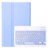 Lrufodya Keyboard Case with Pen Slot for Galaxy Tab A9 Plus 2023 / A9+ 5G 11 Inch (SM-X210/X216/X218) Folio Tablet Cover with Magnetic Detachable Wireless Keyboard Multi-Angle Stand (Ice Blue) view 1