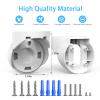 Eave Mount for Google Nest Cam with Floodlight Outdoor Camera - ABS Stability Protective Case Google Nest Flood Light Camera Outdoor Eave Mount view 2