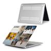 Custom Photo Transparent Hard Shell Cover for MacBook Pro A2141/A1502/A1425/A1278/A1707/A1990/A1398/A1286 Air A1369/A1466/A1465/A1370 Mac A1534,Customizable Pictures Images DIY Clear Case Designed view 2