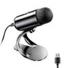 LIANGSTAR USB Computer Microphone, Podcast Mic Desktop with Mute Button for Recording Streaming, Omnidirectional Condenser, Plug&Play Stand with Volume Control for PC, Laptop, Mac, YouTube view 1