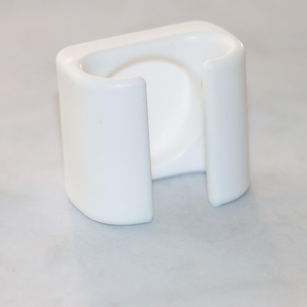 PIAOLGYI Tracker Clip for Wonderfold,Mount with Apple Airtag Holder Accessories Compatible with Wonderfold Wagon,White