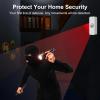 WiFi Motion Sensor, Smart Motion Detector for Home Security, Wireless Motion Sensor App Remote Monitor, Voice Command Compatible with Alexa. 1 Pack view 4