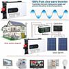 5000W 6000W 8000W 10000W 12000W Pure Sine Wave Inverter 12V/24V/48V/60V/72V Dc to Ac 110V-240V Car Converter Power Inverter with LCD Display and Cooling Fans,12000W-72V view 3