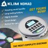 KLIM Nomad - New Version - Portable CD Player Walkman with Long-Lasting Battery - with Headphones - Radio FM - Compatible MP3 CD Player Portable - TF Card Radio FM Bluetooth - Ideal for Cars - Grey view 2