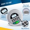 KLIM Nomad - New Version - Portable CD Player Walkman with Long-Lasting Battery - with Headphones - Radio FM - Compatible MP3 CD Player Portable - TF Card Radio FM Bluetooth - Ideal for Cars - Grey view 4