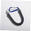 FAVOMOTO 18pcs Retractable Elastic Ropes Keychains -Lost Phone Spring Security Gear for Outdoor Activities Fishing Camping and Hiking view 2