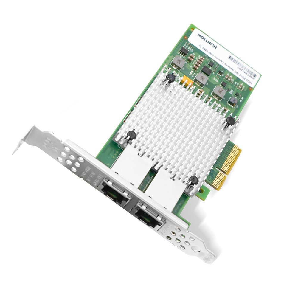 10Gb PCI-E NIC Network Card for Intel X550-T2, Dual RJ45 Ports with Intel Ethernet Controller X550-AT2, PCI Express 3.0 X4 LAN Adapter Supports Windows Server/Linux/VMware