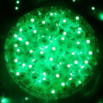 ZGWJ Mini LED Lights, 50PCs Neon Party Lights for Balloons, Paper Lanterns, Wedding, Birthday, Christmas, Halloween Decoration