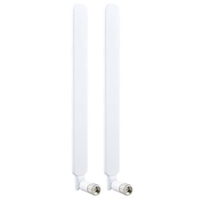 YOTENKO WiFi Antenna 5GHz 5.8GHz SMA Male Antenna 9dBi 2-Pack, for Wireless Video Security IP Camera Recorder Surveillance Recorder Truck Trailer Rear View Backup Camera Reversing Monitor