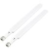 YOTENKO WiFi Antenna 5GHz 5.8GHz SMA Male Antenna 9dBi 2-Pack, for Wireless Video Security IP Camera Recorder Surveillance Recorder Truck Trailer Rear View Backup Camera Reversing Monitor view 2