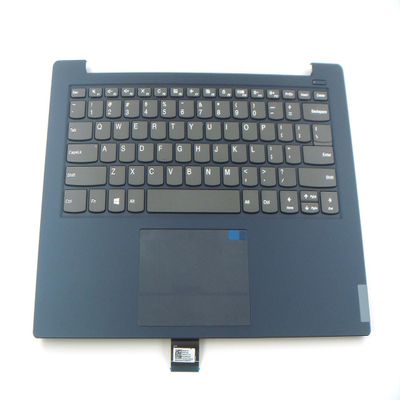 Bayjebu Parts for Lenovo ideapad S340-14IWL 14IIL 14IML 14API Palmrest Keyboard Bezel US English Non-Backlit Blue 5CB0S18461