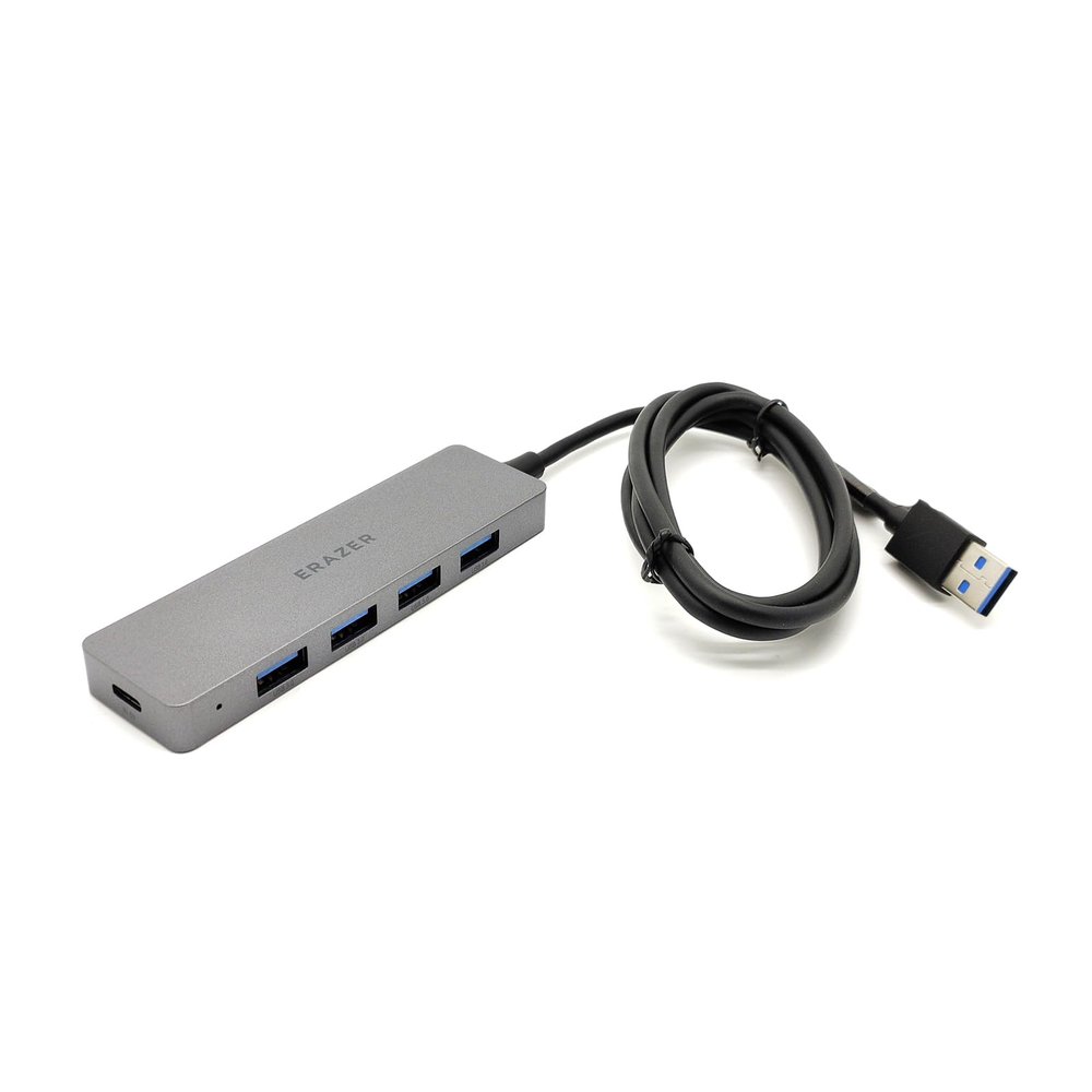 GXMRHWY Docking Station 4-Port USB Hub with Type-C Fast Charge