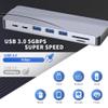 GXMRHWY 14 in 1 Type-C Extended Dock 60W PD+Multimedia Interface+VGA USB C HUB Expansion view 3