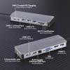 GXMRHWY 14 in 1 Type-C Extended Dock 60W PD+Multimedia Interface+VGA USB C HUB Expansion view 4