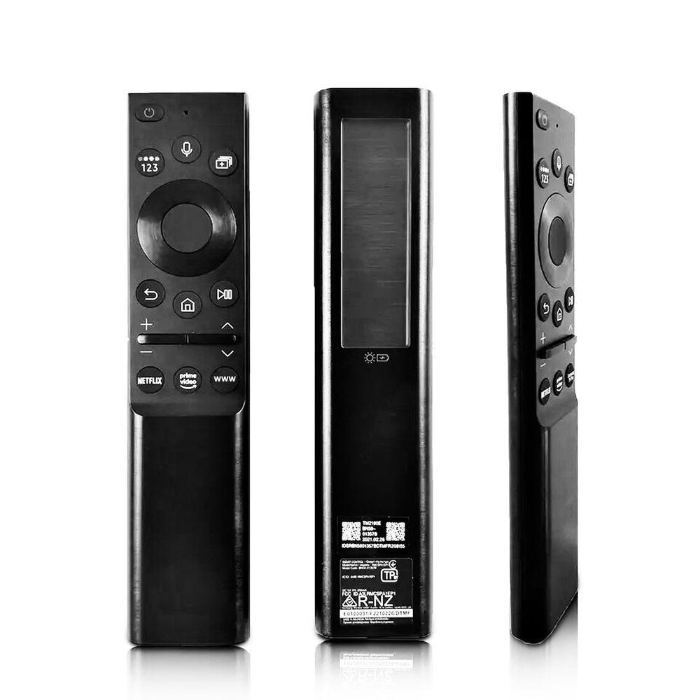 2021 Model BN59-01357 Solar-Powered Samsung Smart TV Remote Replacement with Voice Control  Universal Remote Control for Samsung Smart TV - Compatible with Neo QLED, The Frame, Crystal Series