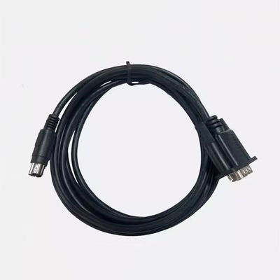 Suitable for Smart700-FX PLC Communication Cable Smart700-FX Smart1000 HMI Touch Panel Connection FX Full Series Black : 5m