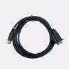 Suitable for Smart700-FX PLC Communication Cable Smart700-FX Smart1000 HMI Touch Panel Connection FX Full Series Black : 5m view 1