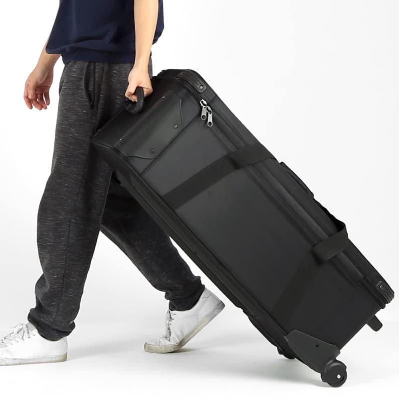 NOBIFT Photo Studio Equipment Trolley Case - Premium Carry Bag with Wheels, Padded Compartment | Organize Light Stands, Tripods, Strobe Lights & Accessories with Ease!