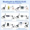 CP26 RS232 to Bluetooth Serial Adapter Industrial Wireless Bluetooth Communication Module to RS232 Converter, Change 232 Wired Device to Wireless (CP26 for Device) view 4