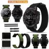 GUMMMY 22mm 26mm Nylon Smart Watch Straps Quick Easyfit Bracelet For Garmin Fenix 7 7X 6 6X Pro 5 5X Plus EPIX 935 Smartwatch Wristband (Color : B, Size : 22mm Fenix 6 6Pro) view 2