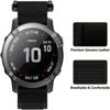 GUMMMY 22mm 26mm Nylon Smart Watch Straps Quick Easyfit Bracelet For Garmin Fenix 7 7X 6 6X Pro 5 5X Plus EPIX 935 Smartwatch Wristband (Color : B, Size : 22mm Fenix 6 6Pro) view 3