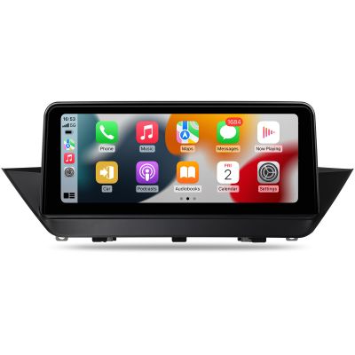 10.25 inch Touch Screen for BMW X1 E84 2009-2015 CIC System,Built-in Wireless Apple CarPlay Android Auto Bluetooth Upgrade Stereo Car Radio Retain Original Amplifer