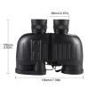 8X40 Binoculars 40mm Lens 1500m HD Bird Watching Waterproof Telescope with Rangefinder,Compass Hunting Binocular view 2
