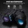 8X40 Binoculars 40mm Lens 1500m HD Bird Watching Waterproof Telescope with Rangefinder,Compass Hunting Binocular view 3