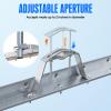 Adjustable Eave Mount for TV Antenna Masts and Lightning Rods view 2