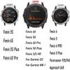GUMMMY QuickFit Strap 26mm 22mm Titanium Metal Stainless Steel Bands For Garmin Fenix 6 6X Pro 5X plus Smart Band Bracelet Watchband (Color : Black, Size : 22mm Width) view 4