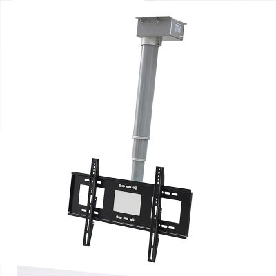 THEGA Electric TV Lift - Motorized Ceiling TV Mount, Fits 26-70 Inch Low Profile TVs TV Stand, Adjustable Height Electric TV Lift with Remote Control, Two Installation Methods (Size : 1000mm)