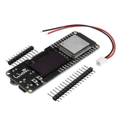 1Pcs ESP32 ESP-WROOM-32 Rev1 OLED Board 4 Mt Bytes(32 Mt bit) Flash and Wi-Fi Antenna Borad
