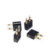 10pcs/lot Portable Aircraft Aviation Headset Conversion Plug 3.5mm Aircraft Audio Adapter Gold Plated Male to Female Converter view 1