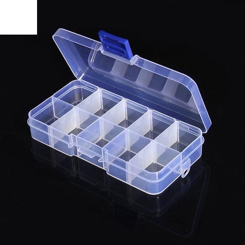 1PC 10 Value Electronic Components Storage Assortment Box