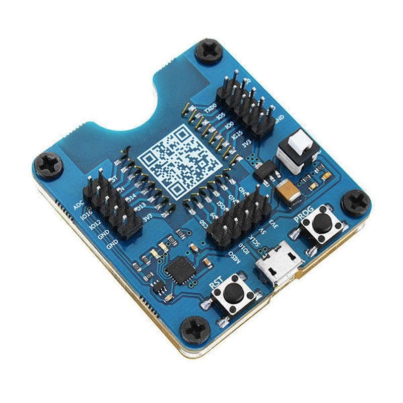 1Pc ESP8266 Test Board Burn Fixture Support Module ESP-12E ESP-12F ESP-07 Integrated Circuits Internet of Things