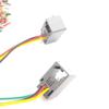 100pcs/lot 4 Pins RJ11 PCB Mounting Type RJ11 4P4C Modular Telephone Adaptors Connectors Jack with Cable 616E-4P4C 150mm Length view 4