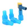 HERCHR Hydration Pack Bite Valve, Food Grade Silicone Bite Valve Replacement Mouthpieces with Bent Shutoff Valve for Hydration Pack Water Backpack view 1