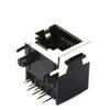 100PCS RJ11 Phone Jack RJ12 Socket 90 Degrees Horizontal Bowl 6-core Half-Shell Shield Socket 56-6P6C view 1
