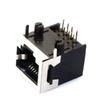 100PCS RJ11 Phone Jack RJ12 Socket 90 Degrees Horizontal Bowl 6-core Half-Shell Shield Socket 56-6P6C view 2