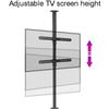 Ceiling TV Mount - Ceiling TV Mount, 360 Rotation Tilting TV Bracket, Adjustable TV Wall Mount, for 32-75 Inch LCD Monitors,170-205cm view 2