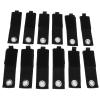 12PCS Cord Wrap, Reusable Heavy Duty Cable Straps and Hook Loop Cords, Adaptable Extension Cord Holder Organizer for Garage House Car RV view 1